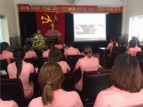 Trường mầm non long Biên A tổ chức tập huấn: Huấn luyện nghiệp vụ PCCC và cứu nạn cứu hộ năm 2019